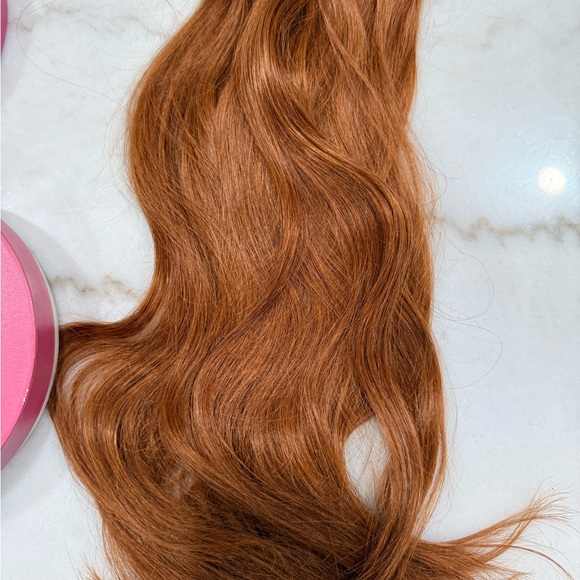 Lux Hair Extensions in Rich Auburn - Picture 5 of 9